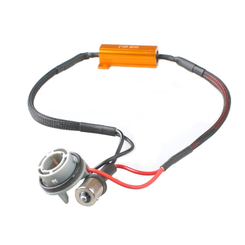ΑΝΤΙΣΤΑΣΗ ΓΙΑ ΛΑΜΠΕΣ LED BA15s 25W/25ohm 35mm - M-Tech - RE008/MT ΑΝΤΙΣΤΑΣΗ ΓΙΑ ΛΑΜΠΕΣ LED BA15s 25W/25ohm 35mm - M-Tech - RE008/MT