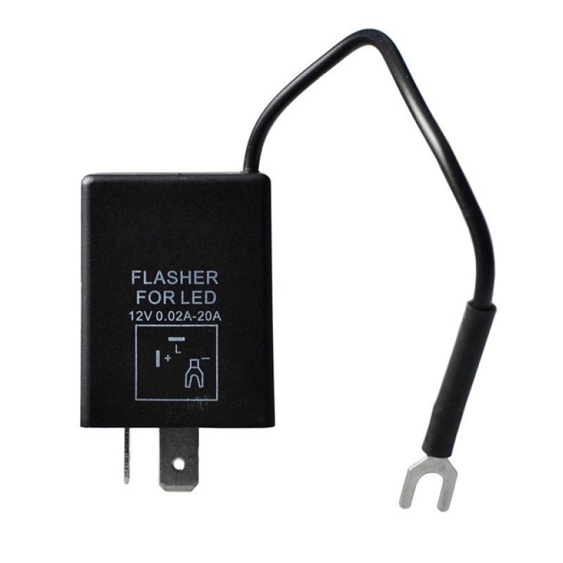LED FLASHER (ΦΛΑΣΙΕΡΑ) 8 ΕΠΑΦΩΝ (L+-) 30x30x30mm M-TECH - 1ΤΕΜ. - M-Tech - RE110/MT LED FLASHER (ΦΛΑΣΙΕΡΑ) 8 ΕΠΑΦΩΝ (L+-) 30x30x30mm M-TECH - 1ΤΕΜ. - M-Tech - RE110/MT