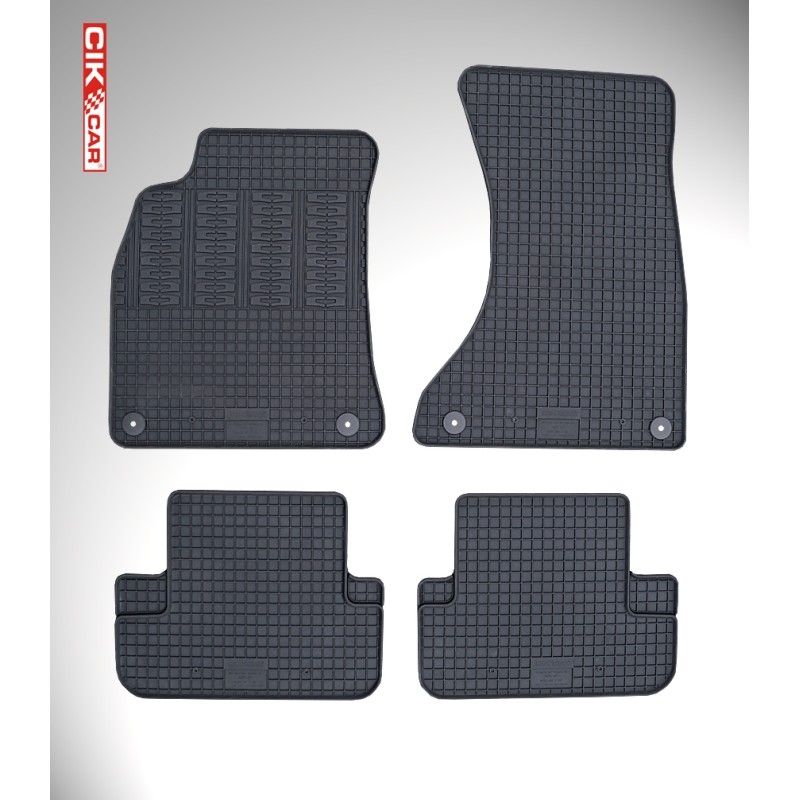 ΜΑΡΚΕ ΠΑΤΑΚΙΑ ΣΕ ΣΚΑΦΗ ΛΑΣΤΙΧΟ ΓΙΑ AUDI A4 2008-2012 / A5 2007-2015 / S5 2007-2015 ΣΕ ΜΑΥΡΟ ΧΡΩΜΑ ΜΕ ΚΟΥΜΠΩΜΑΤΑ CIK - 4 ΤΕΜ. - Cik - RM.AU.0003/CK