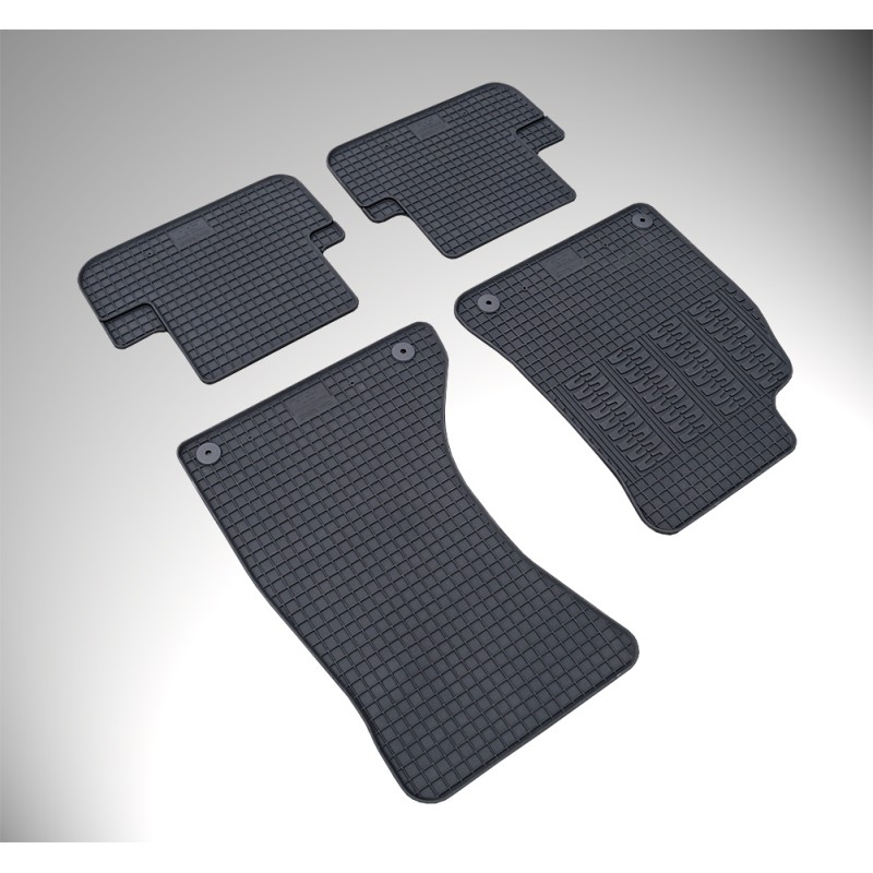 ΜΑΡΚΕ ΠΑΤΑΚΙΑ ΣΕ ΣΚΑΦΗ ΛΑΣΤΙΧΟ ΓΙΑ AUDI A4 2008-2012 / A5 2007-2015 / S5 2007-2015 ΣΕ ΜΑΥΡΟ ΧΡΩΜΑ ΜΕ ΚΟΥΜΠΩΜΑΤΑ CIK - 4 ΤΕΜ. - Cik - RM.AU.0003/CK