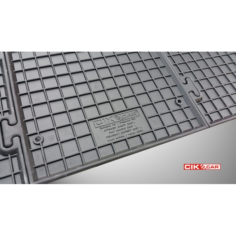 ΜΑΡΚΕ ΠΑΤΑΚΙΑ ΣΕ ΣΚΑΦΗ ΛΑΣΤΙΧΟ ΓΙΑ PEUGEOT EXPERT 2006-2016 / CITROEN JUMPY 2006-2016 / FIAT SCUDO 2006-2016 / TOYOTA PROACE 2013-2016 ΣΕ ΜΑΥΡΟ ΧΡΩΜΑ ΜΕ ΚΟΥΜΠΩΜΑΤΑ CIK - 3 ΤΕΜ. - Cik - RM.PE.0005/CK ΜΑΡΚΕ ΠΑΤΑΚΙΑ ΣΕ ΣΚΑΦΗ ΛΑΣΤΙΧΟ ΓΙΑ PEUGEOT EXPERT 2006-2016 / CITROEN JUMPY 2006-2016 / FIAT SCUDO 2006-2016 / TOYOTA PROACE 2013-2016 ΣΕ ΜΑΥΡΟ ΧΡΩΜΑ ΜΕ ΚΟΥΜΠΩΜΑΤΑ CIK - 3 ΤΕΜ. - Cik - RM.PE.0005/CK