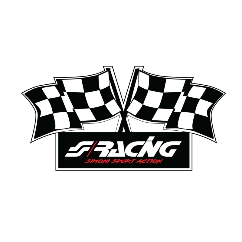 ΑΥΤΟΚΟΛΛΗΤΟ ''FLAG'' 100x50mm SIMONI RACING - 1 TEM. - Simoni Racing - SRSCS/F ΑΥΤΟΚΟΛΛΗΤΟ ''FLAG'' 100x50mm SIMONI RACING - 1 TEM. - Simoni Racing - SRSCS/F