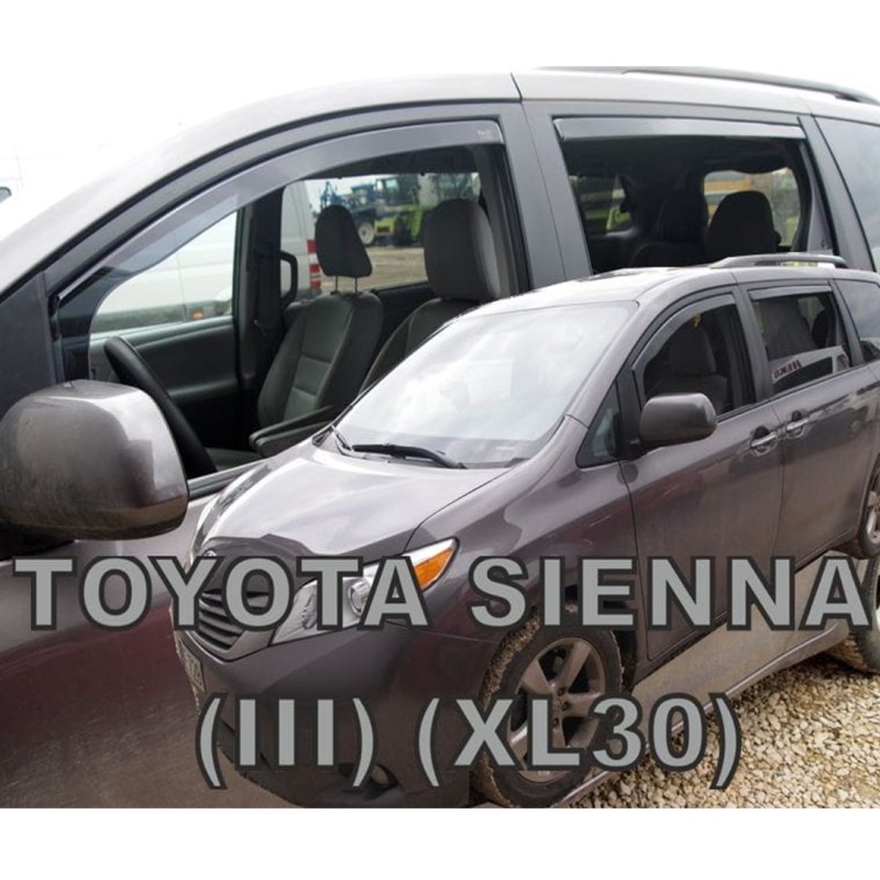 ΑΝΕΜΟΘΡΑΥΣΤΕΣ ΓΙΑ TOYOTA SIENNA III XL30 5D 2010+ ΣΕΤ ΑΥΤΟΚΙΝΗΤΟΥ ΑΠΟ ΕΥΚΑΜΠΤΟ ΦΙΜΕ ΠΛΑΣΤΙΚΟ HEKO - 4 ΤΕΜ. - Heko - ΑΝΕΜ.SET29655 ΑΝΕΜΟΘΡΑΥΣΤΕΣ ΓΙΑ TOYOTA SIENNA III XL30 5D 2010+ ΣΕΤ ΑΥΤΟΚΙΝΗΤΟΥ ΑΠΟ ΕΥΚΑΜΠΤΟ ΦΙΜΕ ΠΛΑΣΤΙΚΟ HEKO - 4 ΤΕΜ. - Heko - ΑΝΕΜ.SET29655