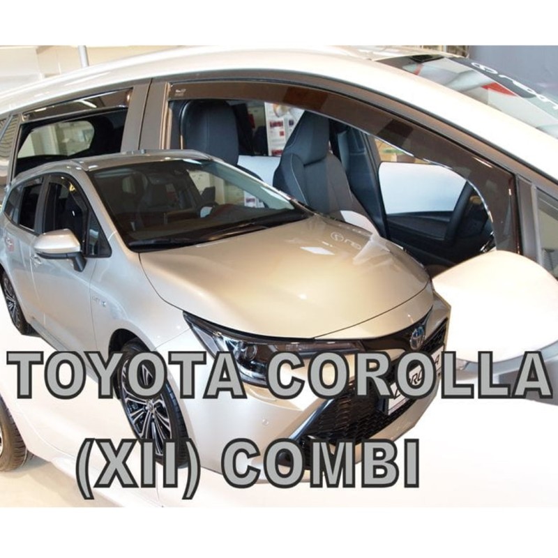 ΑΝΕΜΟΘΡΑΥΣΤΕΣ ΓΙΑ TOYOTA COROLLA XII 5D WAGON 2018+ ΣΕΤ ΑΥΤΟΚΙΝΗΤΟΥ ΑΠΟ ΕΥΚΑΜΠΤΟ ΦΙΜΕ ΠΛΑΣΤΙΚΟ HEKO - 4 ΤΕΜ. - Heko - ΑΝΕΜ.SET29661