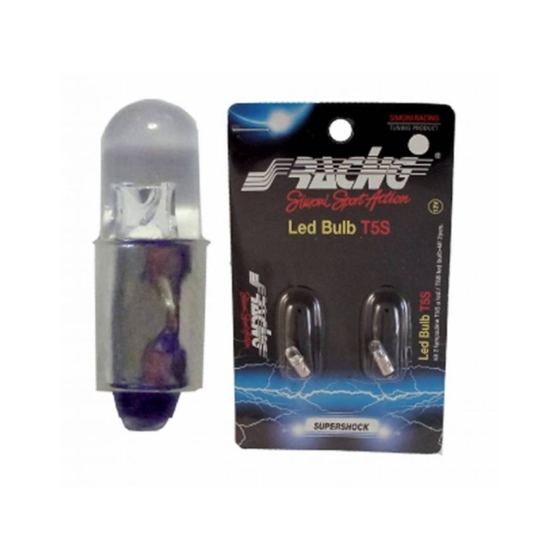 T5S BA5S ΜΠΛΕ SIMONI RACING - 2 ΤΕΜ. - Simoni Racing - SRLT5/SB T5S BA5S ΜΠΛΕ SIMONI RACING - 2 ΤΕΜ. - Simoni Racing - SRLT5/SB