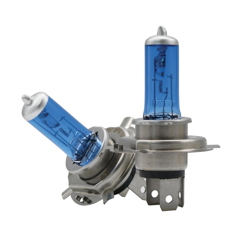 H4 12V/60-55W 125/130" 4.600K SUPER PLASMA WHITE - Simoni Racing - SRSPW4