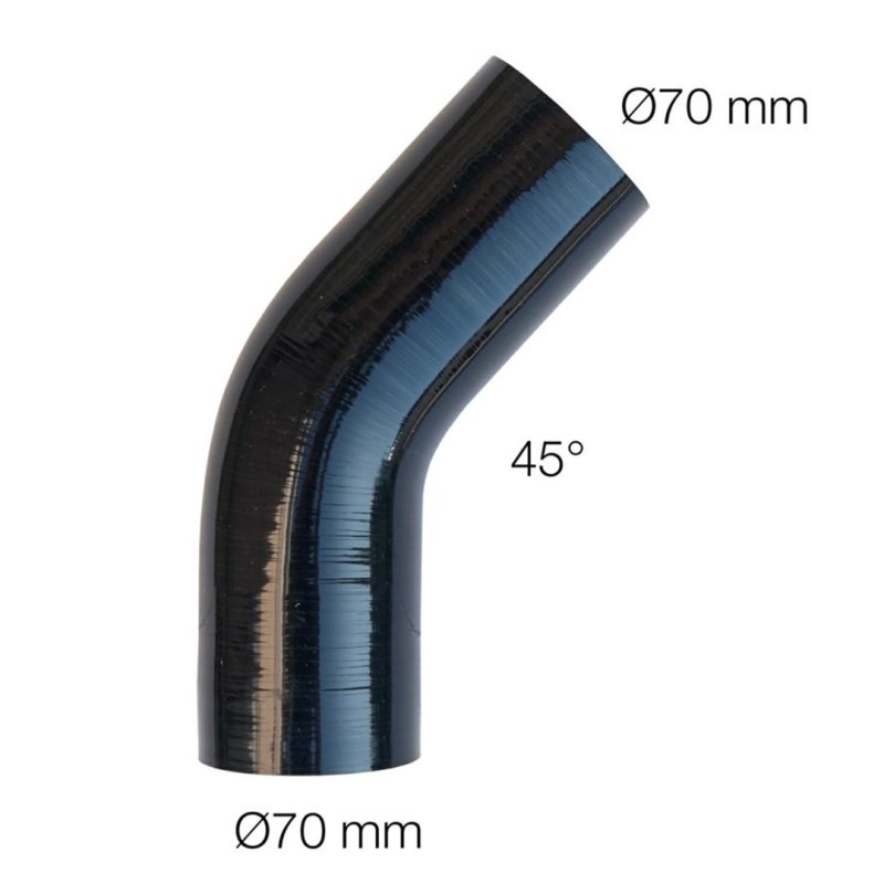 ΓΩΝΙΑ ΣΙΛΙΚΟΝΗΣ ΜΑΥΡΗ Φ70 45 ΜΟΙΡΕΣ - Simoni Racing - SR4514 ΓΩΝΙΑ ΣΙΛΙΚΟΝΗΣ ΜΑΥΡΗ Φ70 45 ΜΟΙΡΕΣ - Simoni Racing - SR4514