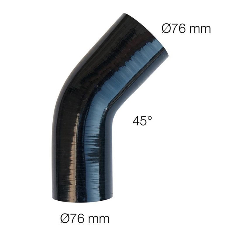 ΓΩΝΙΑ ΣΙΛΙΚΟΝΗΣ ΜΑΥΡΗ Φ76 45 ΜΟΙΡΕΣ - Simoni Racing - SR4515 ΓΩΝΙΑ ΣΙΛΙΚΟΝΗΣ ΜΑΥΡΗ Φ76 45 ΜΟΙΡΕΣ - Simoni Racing - SR4515