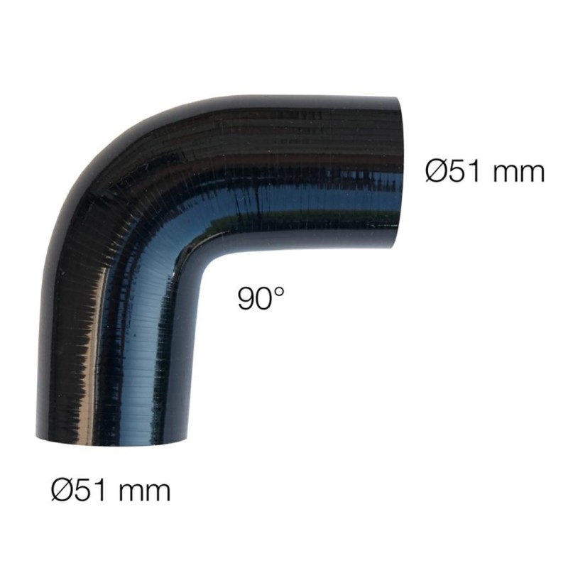 ΓΩΝΙΑ ΣΙΛΙΚΟΝΗΣ ΜΑΥΡΗ Φ51 90 ΜΟΙΡΕΣ - Simoni Racing - SR9010 ΓΩΝΙΑ ΣΙΛΙΚΟΝΗΣ ΜΑΥΡΗ Φ51 90 ΜΟΙΡΕΣ - Simoni Racing - SR9010