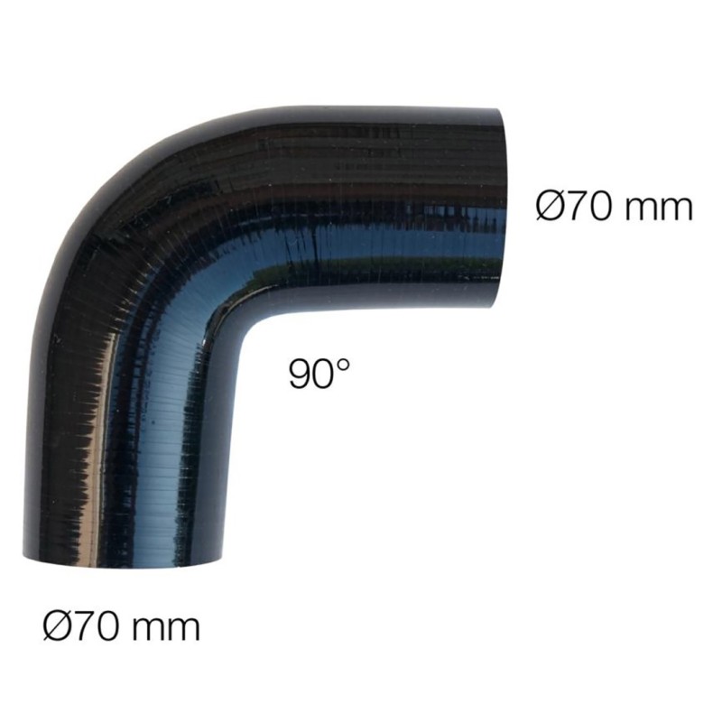 ΓΩΝΙΑ ΣΙΛΙΚΟΝΗΣ ΜΑΥΡΗ Φ70 90 ΜΟΙΡΕΣ - Simoni Racing - SR9015 ΓΩΝΙΑ ΣΙΛΙΚΟΝΗΣ ΜΑΥΡΗ Φ70 90 ΜΟΙΡΕΣ - Simoni Racing - SR9015
