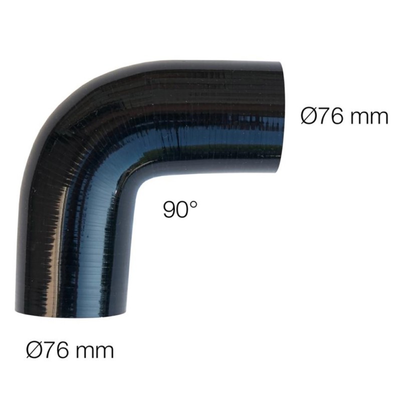 ΓΩΝΙΑ ΣΙΛΙΚΟΝΗΣ ΜΑΥΡΗ Φ76 90 ΜΟΙΡΕΣ - Simoni Racing - SR9016 ΓΩΝΙΑ ΣΙΛΙΚΟΝΗΣ ΜΑΥΡΗ Φ76 90 ΜΟΙΡΕΣ - Simoni Racing - SR9016