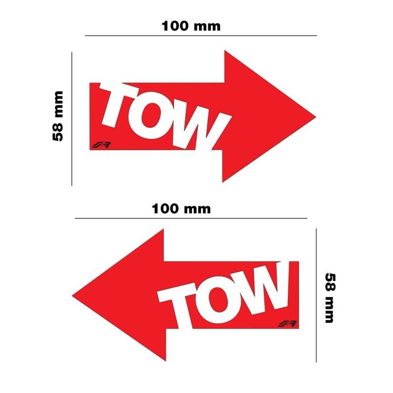 ΑΥΤΟΚΟΛΛΗΤΟ TOW ΚΟΚΚΙΝΟ 100x58mm SIMONI RACING - 2 ΤΕΜ. - Simoni Racing - SRCR/TR ΑΥΤΟΚΟΛΛΗΤΟ TOW ΚΟΚΚΙΝΟ 100x58mm SIMONI RACING - 2 ΤΕΜ. - Simoni Racing - SRCR/TR