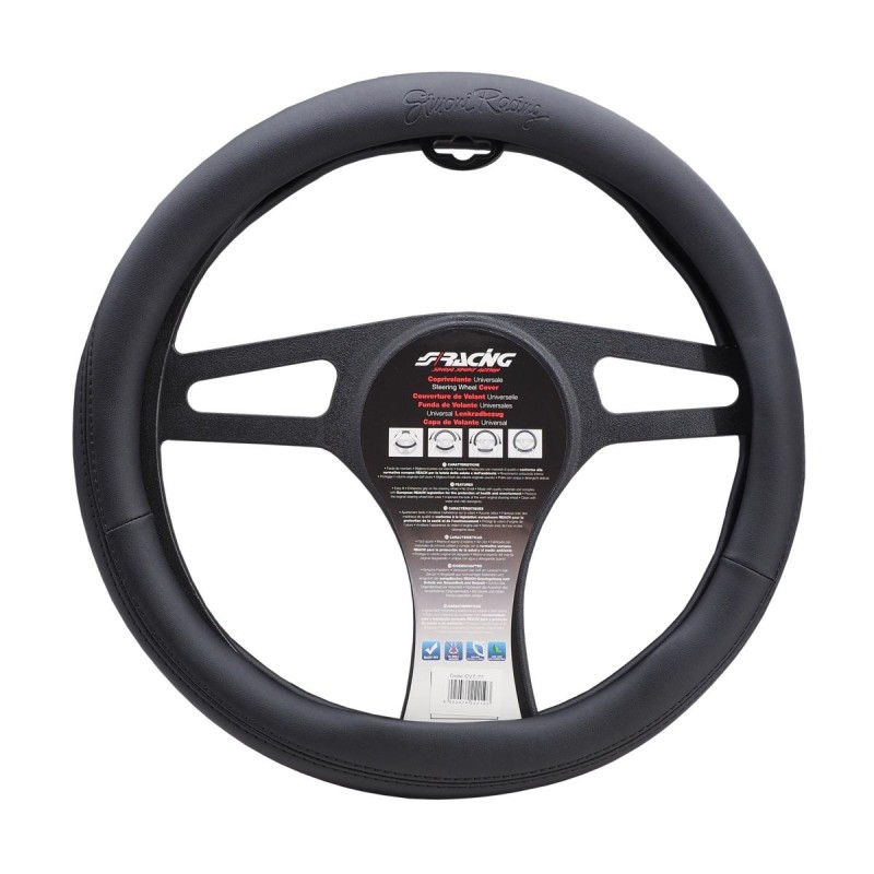 ΚΑΛΥΜΜΑ ΤΙΜΟΝΙΟΥ EASY BLACK ΜΑΥΡΟ ΜΕ LOGO SIMONI RACING OIKOΛΟΓΙΚΟ ΔΕΡΜΑ 37-39cm SIMONI RACING - 1 τεμ. - Simoni Racing - SRCVT/77 ΚΑΛΥΜΜΑ ΤΙΜΟΝΙΟΥ EASY BLACK ΜΑΥΡΟ ΜΕ LOGO SIMONI RACING OIKOΛΟΓΙΚΟ ΔΕΡΜΑ 37-39cm SIMONI RACING - 1 τεμ. - Simoni Racing - SRCVT/77