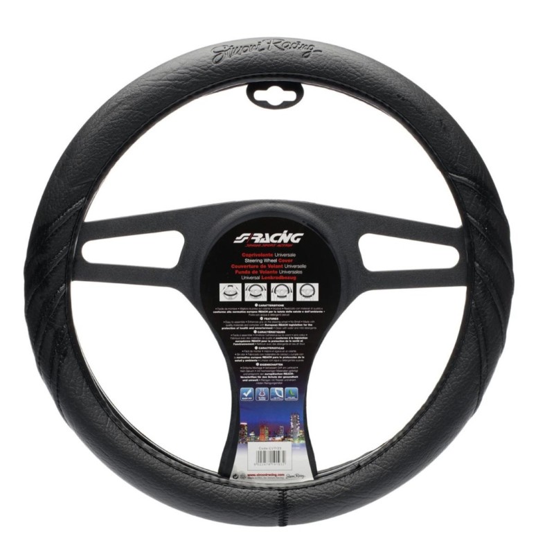 ΚΑΛΥΜΜΑ ΤΙΜΟΝΙΟΥ DARK 37-39 cm (ΜΑΥΡΟ/ΔΕΡΜΑΤΙΝΗ) - Simoni Racing - SRCVT/23 ΚΑΛΥΜΜΑ ΤΙΜΟΝΙΟΥ DARK 37-39 cm (ΜΑΥΡΟ/ΔΕΡΜΑΤΙΝΗ) - Simoni Racing - SRCVT/23
