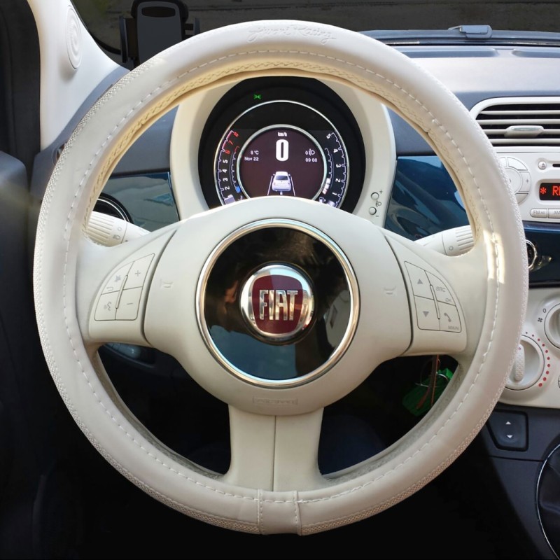 FIAT 500 ΚΑΛΥΜΜΑ ΤΙΜΟΝΙΟΥ ΜΠΕΖ ΓΙΑ FIAT 500 37-39cm 50% ΔΕΡΜΑ+50% ΒΑΜΒΑΚΕΡΟ - Simoni Racing - SRCVT/500 FIAT 500 ΚΑΛΥΜΜΑ ΤΙΜΟΝΙΟΥ ΜΠΕΖ ΓΙΑ FIAT 500 37-39cm 50% ΔΕΡΜΑ+50% ΒΑΜΒΑΚΕΡΟ - Simoni Racing - SRCVT/500