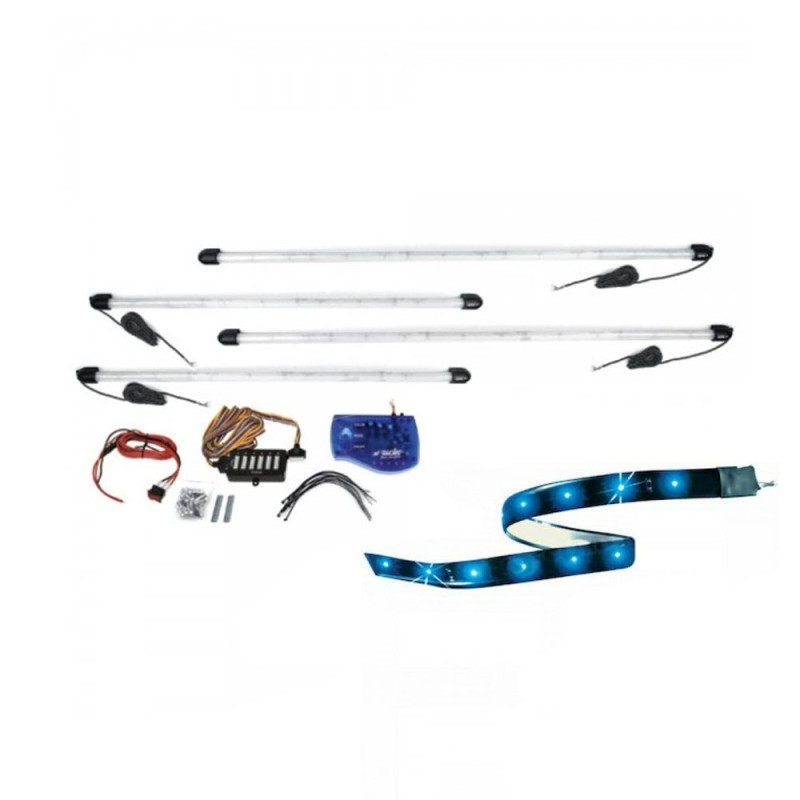 ΣΩΛΗΝΕΣ UNDERCAR LED ΜΠΛΕ 2x95cm & 2x125cm - 1 kit. - Simoni Racing - SRLSRU/1B ΣΩΛΗΝΕΣ UNDERCAR LED ΜΠΛΕ 2x95cm & 2x125cm - 1 kit. - Simoni Racing - SRLSRU/1B