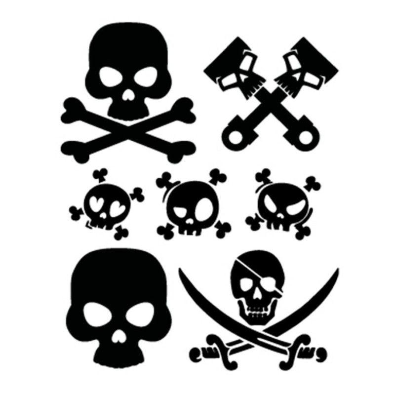 ΑΥΤΟΚΟΛΛΗΤΑ ΝΕΚΡΟΚΕΦΑΛΕΣ SKULLS (ΦΥΛΛΟ 12 Χ 10 cm) - 7 ΤΕΜ. - Simoni Racing - SRSRS6 ΑΥΤΟΚΟΛΛΗΤΑ ΝΕΚΡΟΚΕΦΑΛΕΣ SKULLS (ΦΥΛΛΟ 12 Χ 10 cm) - 7 ΤΕΜ. - Simoni Racing - SRSRS6