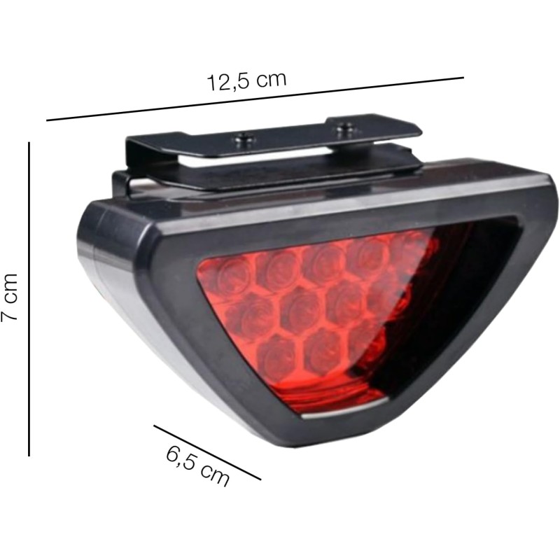 ΤΡΙΤΟ STOP LED ΚΟΚΚΙΝΟ UNIVERSAL - Simoni Racing - SRSTOP ΤΡΙΤΟ STOP LED ΚΟΚΚΙΝΟ UNIVERSAL - Simoni Racing - SRSTOP