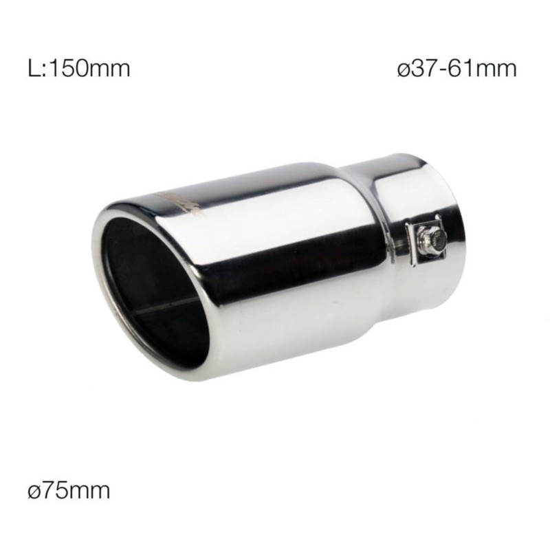 ΜΠΟΥΚΑ ΣΤΡΟΓΓΥΛΗ ΓΙΑ ΕΞΑΤΜΙΣΗ 37-61 mm (ΜΗΚΟΣ 150 mm/ΔΙΑΜΕΤΡΟΣ ΕΞΩΤΕΡΙΚΗ 75 mm) - Simoni Racing - SRTRX/02 ΜΠΟΥΚΑ ΣΤΡΟΓΓΥΛΗ ΓΙΑ ΕΞΑΤΜΙΣΗ 37-61 mm (ΜΗΚΟΣ 150 mm/ΔΙΑΜΕΤΡΟΣ ΕΞΩΤΕΡΙΚΗ 75 mm) - Simoni Racing - SRTRX/02