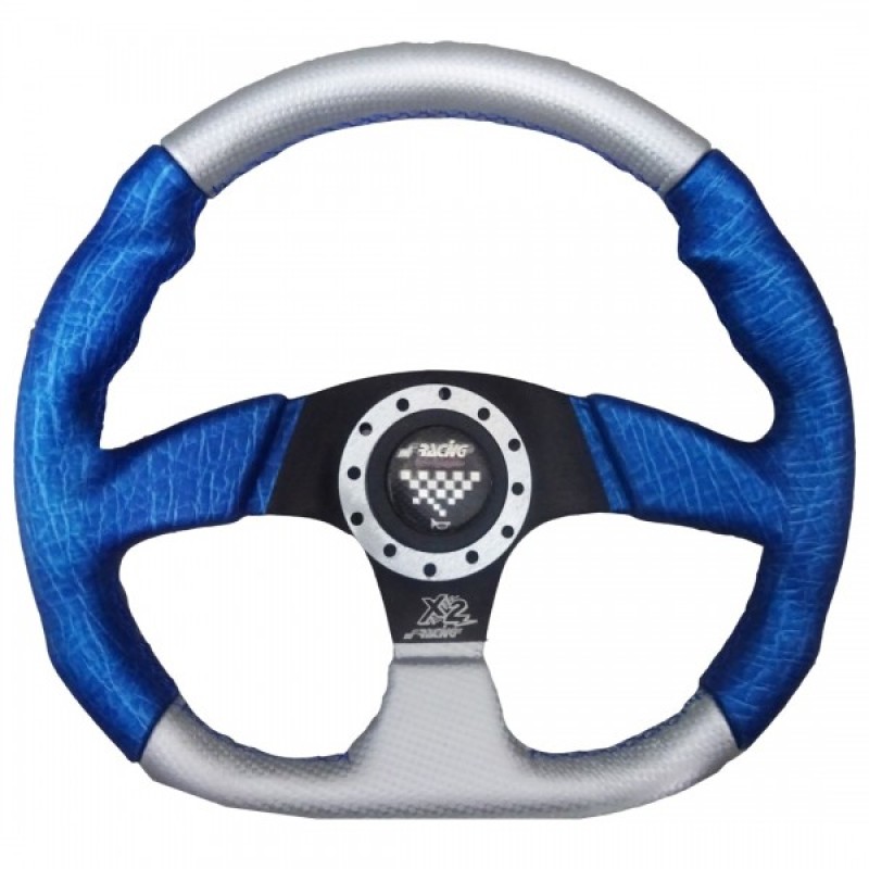 ΤΙΜΟΝΙ ΔΕΡΜΑ Χ2 33 ΜΠΛΕ-ΑΣΗΜΙ - Simoni Racing - SRX2330LBX ΤΙΜΟΝΙ ΔΕΡΜΑ Χ2 33 ΜΠΛΕ-ΑΣΗΜΙ - Simoni Racing - SRX2330LBX