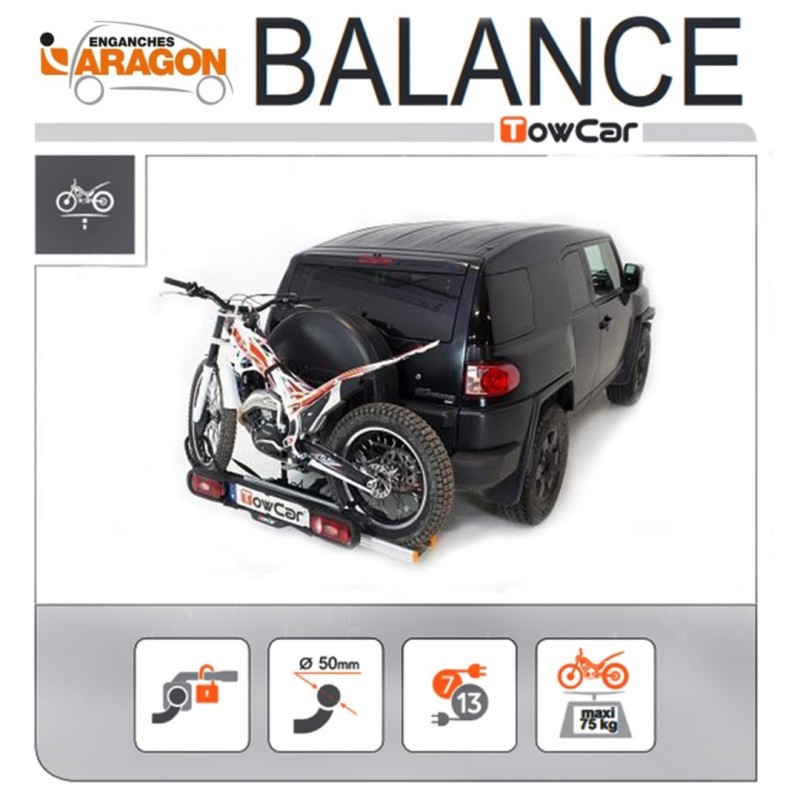 ΒΑΣΗ ΜΕΤΑΦΟΡΑΣ ΜΟΤΟΣΥΚΛΕΤΑΣ ΚΟΤΣΑΔΟΡΟΥ TOWCAR BALANCE (ΜΑΥΡΟ) - Enganches Aragon - TB.AEPM020 ΒΑΣΗ ΜΕΤΑΦΟΡΑΣ ΜΟΤΟΣΥΚΛΕΤΑΣ ΚΟΤΣΑΔΟΡΟΥ TOWCAR BALANCE (ΜΑΥΡΟ) - Enganches Aragon - TB.AEPM020