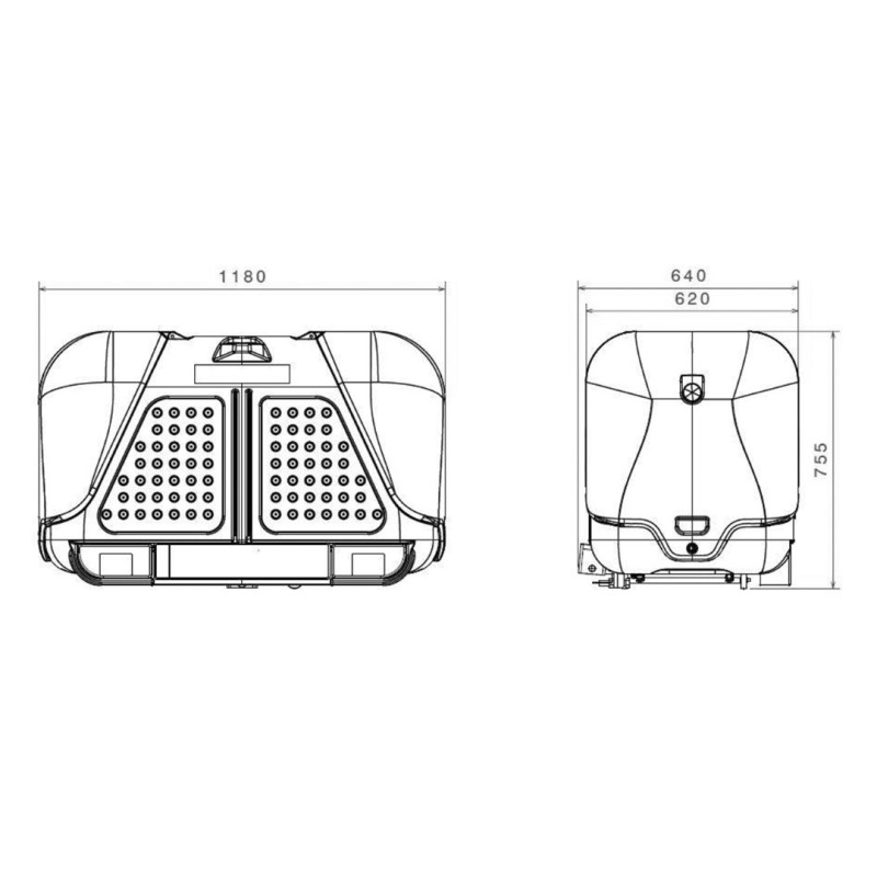 ΜΠΑΓΚΑΖΙΕΡΑ ΚΟΤΣΑΔΟΡΟΥ 390 LT TOWBOX V2 (ΜΑΥΡΟ) - Enganches Aragon - TB.T2X000N ΜΠΑΓΚΑΖΙΕΡΑ ΚΟΤΣΑΔΟΡΟΥ 390 LT TOWBOX V2 (ΜΑΥΡΟ) - Enganches Aragon - TB.T2X000N