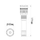ΦΑΚΟΣ ΧΕΙΡΟΣ 1x10W 240lm IP65 171mm Φ42mm 3300mAh Li-ion TACTICAL LASER FLASHLIGHT M-TECH - 1 Τεμ. - M-Tech - TLF102/MT ΦΑΚΟΣ ΧΕΙΡΟΣ 1x10W 240lm IP65 171mm Φ42mm 3300mAh Li-ion TACTICAL LASER FLASHLIGHT M-TECH - 1 Τεμ. - M-Tech - TLF102/MT