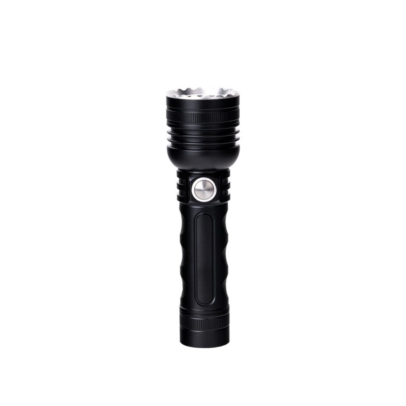 ΦΑΚΟΣ ΧΕΙΡΟΣ 1x10W 490lm IP65 140mm Φ40mm 5000mAh Li-ion TACTICAL LASER FLASHLIGHT M-TECH - 1 Τεμ. - M-Tech - TLF104/MT