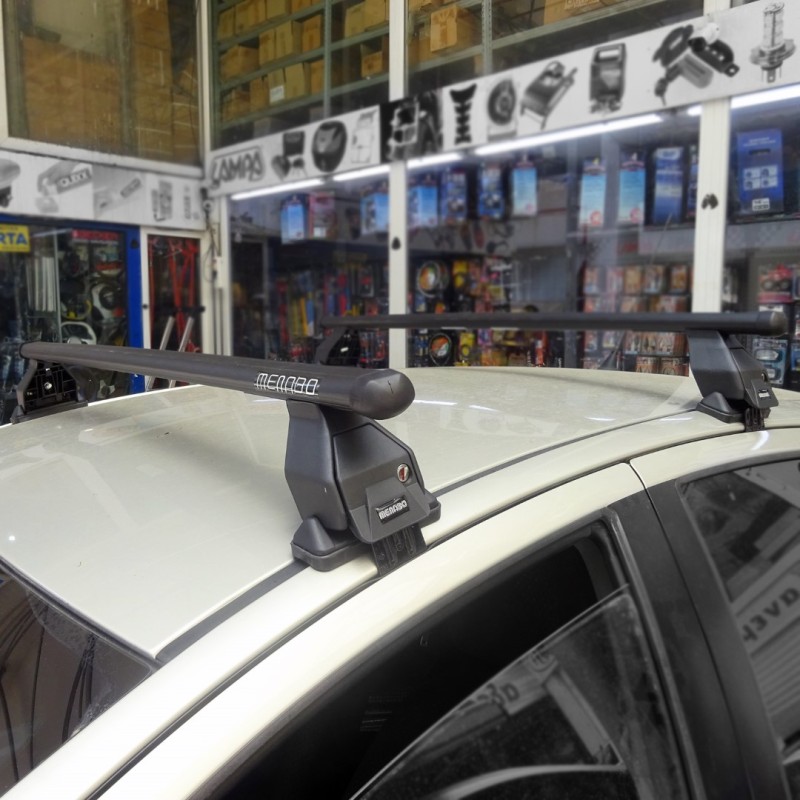KIT ΜΕ ΜΠΑΡΕΣ ΟΡΟΦΗΣ ΓΙΑ TOYOTA YARIS / VITZ P1 / XP130 / XP9 5D 1999-2005-2011+ ΣΙΔΗΡΟΥ ΤΕΜΑ MENABO (FE1-3360-FIX024G)-2 ΤΕΜ. - MENABO - MP.TO.019/MB