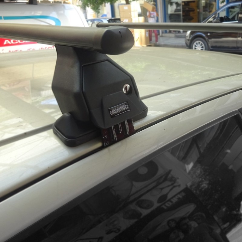 KIT ΜΕ ΜΠΑΡΕΣ ΟΡΟΦΗΣ ΓΙΑ TOYOTA YARIS / VITZ P1 / XP130 / XP9 5D 1999-2005-2011+ ΣΙΔΗΡΟΥ ΤΕΜΑ MENABO (FE1-3360-FIX024G)-2 ΤΕΜ. - MENABO - MP.TO.019/MB
