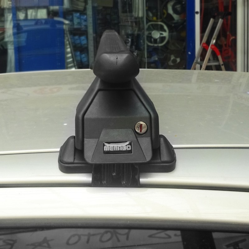 KIT ΜΕ ΜΠΑΡΕΣ ΟΡΟΦΗΣ ΓΙΑ TOYOTA YARIS / VITZ P1 / XP130 / XP9 5D 1999-2005-2011+ ΣΙΔΗΡΟΥ ΤΕΜΑ MENABO (FE1-3360-FIX024G)-2 ΤΕΜ. - MENABO - MP.TO.019/MB