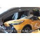 ΑΝΕΜΟΘΡΑΥΣΤΕΣ ΓΙΑ TOYOTA C-HR 5D 2023+ ΖΕΥΓΑΡΙ ΑΠΟ ΕΥΚΑΜΠΤΟ ΦΙΜΕ ΠΛΑΣΤΙΚΟ HEKO - 4 ΤΕΜ - Heko - ΑΝΕΜ.SET29683