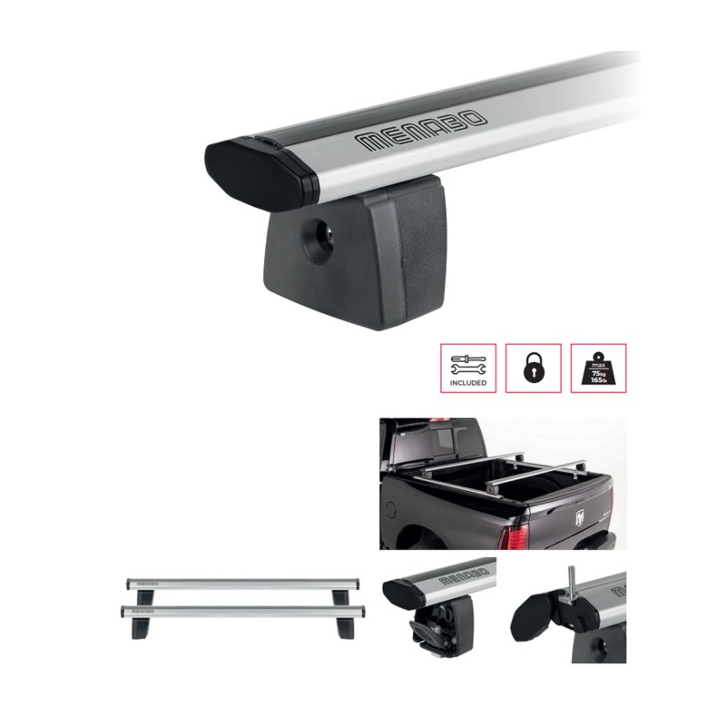 ΜΠΑΡΕΣ ΚΑΡΟΤΣΑΣ ΑΛΟΥΜΙΝΙΟΥ TBR - TRUCK BED RACK SYSTEM SILVER 172,8 cm ΣΕ ΑΣΗΜΙ ΧΡΩΜΑ ΓΙΑ PICKUP ΚΑΙ ΑΓΡΟΤΙΚΑ ΟΧΗΜΑΤΑ MENABO - 2 ΤΕΜ. - MENABO - 12570/MB ΜΠΑΡΕΣ ΚΑΡΟΤΣΑΣ ΑΛΟΥΜΙΝΙΟΥ TBR - TRUCK BED RACK SYSTEM SILVER 172,8 cm ΣΕ ΑΣΗΜΙ ΧΡΩΜΑ ΓΙΑ PICKUP ΚΑΙ ΑΓΡΟΤΙΚΑ ΟΧΗΜΑΤΑ MENABO - 2 ΤΕΜ. - MENABO - 12570/MB