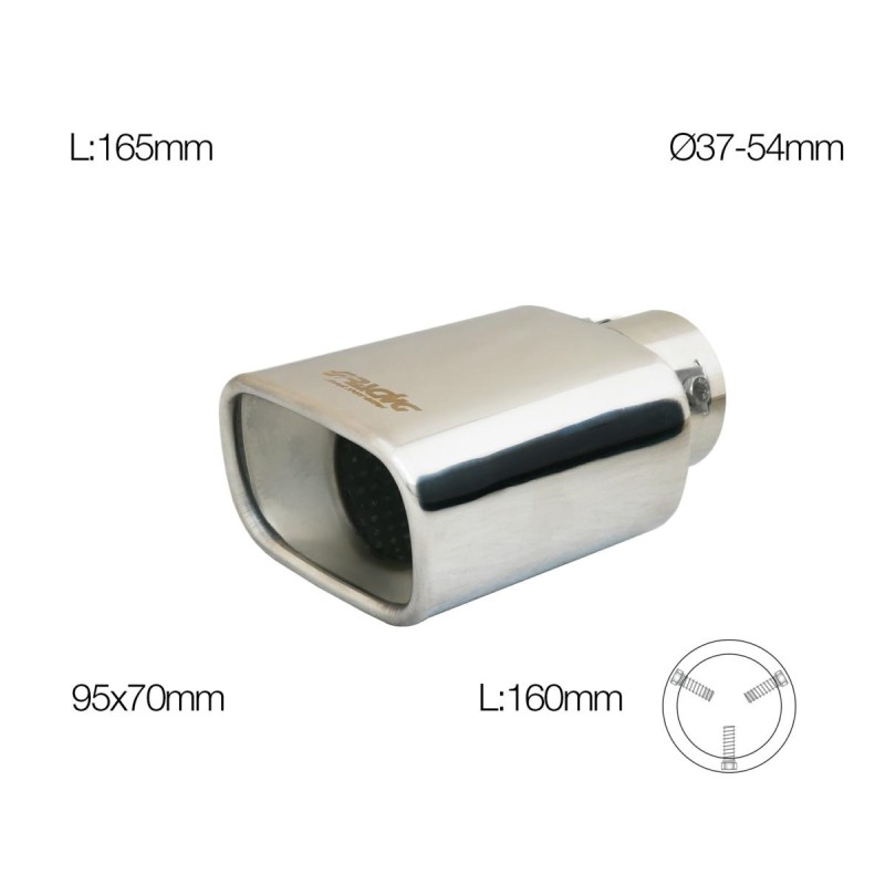 ΑΚΡΟ/ΜΠΟΥΚΑ ΕΞΑΤΜΙΣΗΣ ΧΡΩΜΙΟΥ 37-54mm (ΜΗΚΟΣ 165mm - ΔΙΑΜΕΤΡΟΣ ΕΞΩΤΕΡΙΚΗ 95x70mm) SIMONI RACING - 1 TEM - Simoni Racing - SRTRX/102 ΑΚΡΟ/ΜΠΟΥΚΑ ΕΞΑΤΜΙΣΗΣ ΧΡΩΜΙΟΥ 37-54mm (ΜΗΚΟΣ 165mm - ΔΙΑΜΕΤΡΟΣ ΕΞΩΤΕΡΙΚΗ 95x70mm) SIMONI RACING - 1 TEM - Simoni Racing - SRTRX/102