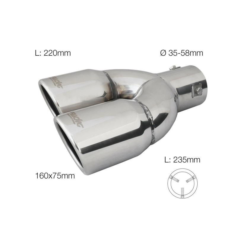 ΜΠΟΥΚΑ ΔΙΠΛΗ ΧΡΩΜΙΟΥ TRX/18L 165x77mm 235mm 35>58mm SIMONI RACING - 1 TEM - Simoni Racing - SRTRX/18L ΜΠΟΥΚΑ ΔΙΠΛΗ ΧΡΩΜΙΟΥ TRX/18L 165x77mm 235mm 35>58mm SIMONI RACING - 1 TEM - Simoni Racing - SRTRX/18L