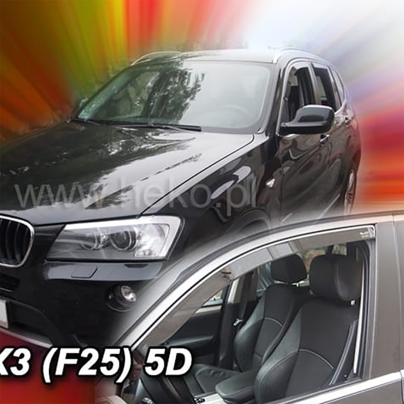 ΑΝΕΜΟΘΡΑΥΣΤΕΣ ΓΙΑ BMW X3 F25 5D 2010-2017 ΖΕΥΓΑΡΙ ΑΠΟ ΕΥΚΑΜΠΤΟ ΦΙΜΕ ΠΛΑΣΤΙΚΟ HEKO - 2 ΤΕΜ. - Heko - ΑΝΕΜ.11151 ΑΝΕΜΟΘΡΑΥΣΤΕΣ ΓΙΑ BMW X3 F25 5D 2010-2017 ΖΕΥΓΑΡΙ ΑΠΟ ΕΥΚΑΜΠΤΟ ΦΙΜΕ ΠΛΑΣΤΙΚΟ HEKO - 2 ΤΕΜ. - Heko - ΑΝΕΜ.11151