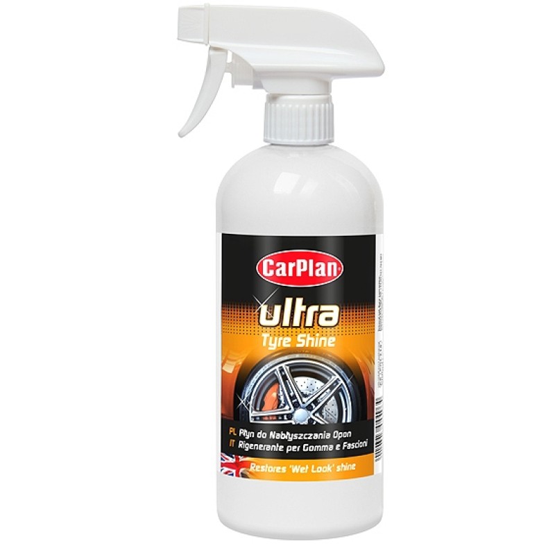 ΥΓΡΟ ΓΥΑΛΙΣΜΑΤΟΣ ΕΛΑΣΤΙΚΩΝ ΣΕ ΣΠΡΕΙ CARPLAN ULTRA TYRE SHINE 500ML - CarPlan - CP-ULT118 ΥΓΡΟ ΓΥΑΛΙΣΜΑΤΟΣ ΕΛΑΣΤΙΚΩΝ ΣΕ ΣΠΡΕΙ CARPLAN ULTRA TYRE SHINE 500ML - CarPlan - CP-ULT118