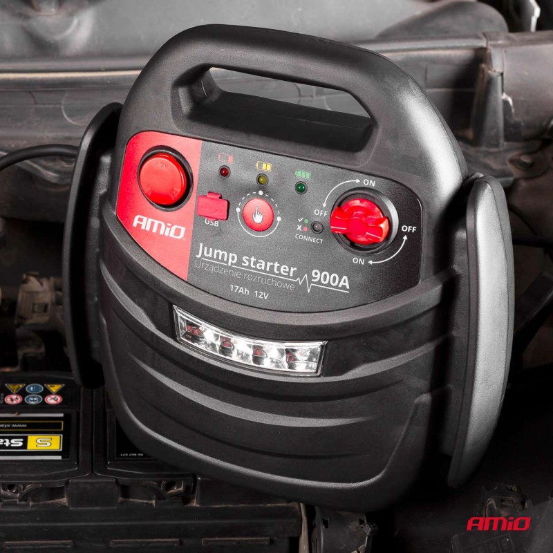 ΕΚΚΙΝΗΤΗΣ ΜΠΑΤΑΡΙΑΣ STARTER 4 ΣΕ 1 17Ah 12V DC 300A (700A max) 250PSI ΜΕ ΚΟΜΠΡΕΣΕΡ ΑΕΡΑ / ΜΑΝΟΜΕΤΡΟ / 3 LED / 2 ΠΡΙΖΕΣ 12V / 1 ΘΥΡΑ USB 5V 2,1A SENA ΓΙΑ ΒΕΝΖΙΝΗ ΚΑΙ DIESEL AMiO - 1 ΤΕΜ. - Amio - 02523/AM ΕΚΚΙΝΗΤΗΣ ΜΠΑΤΑΡΙΑΣ STARTER 4 ΣΕ 1 17Ah 12V DC 300A (700A max) 250PSI ΜΕ ΚΟΜΠΡΕΣΕΡ ΑΕΡΑ / ΜΑΝΟΜΕΤΡΟ / 3 LED / 2 ΠΡΙΖΕΣ 12V / 1 ΘΥΡΑ USB 5V 2,1A SENA ΓΙΑ ΒΕΝΖΙΝΗ ΚΑΙ DIESEL AMiO - 1 ΤΕΜ. - Amio - 02523/AM