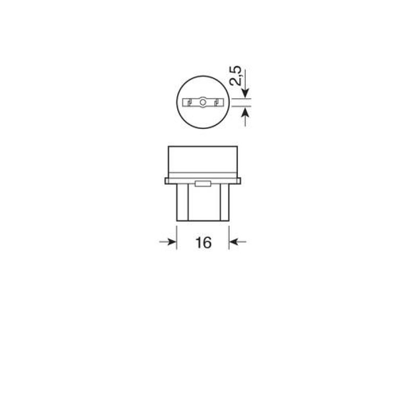 P27/7W 12V 27/7W W2,5x16q STANDAR LINE ΑΛΟΓΟΝΟΥ 10ΤΕΜ. ΚΟΥΤΙ - Lampa - L5809.0 P27/7W 12V 27/7W W2,5x16q STANDAR LINE ΑΛΟΓΟΝΟΥ 10ΤΕΜ. ΚΟΥΤΙ - Lampa - L5809.0