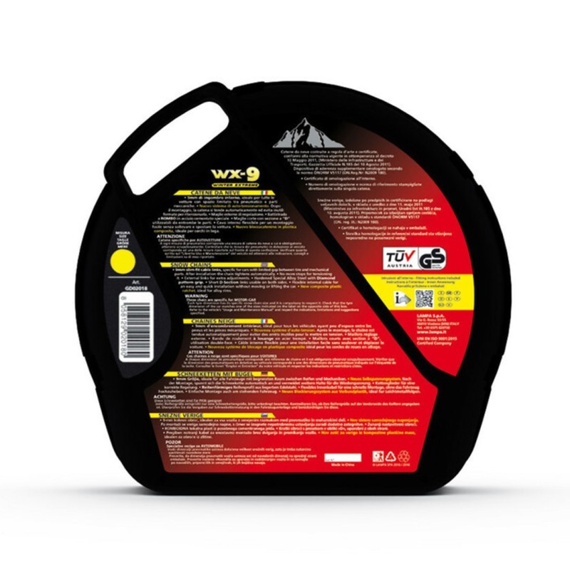 ΑΛΥΣΙΔΕΣ ΧΙΟΝΙΟΥ WINTER EXTREME WX9 - 9mm Ν70.5 LAMPA - 2 ΤΕΜ. - Lampa - L.GD02012 ΑΛΥΣΙΔΕΣ ΧΙΟΝΙΟΥ WINTER EXTREME WX9 - 9mm Ν70.5 LAMPA - 2 ΤΕΜ. - Lampa - L.GD02012
