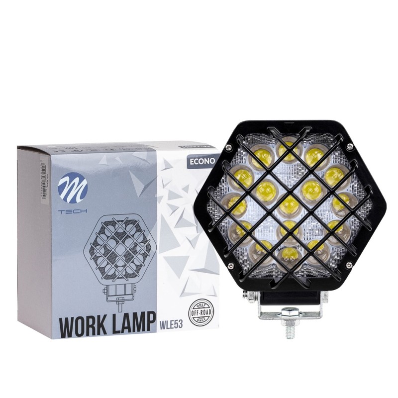 ΠΡΟΒΟΛΕΑΣ ΕΡΓΑΣΙΑΣ 12-30V 48W 16X3WSMD LED max1600lm ΕΞΑΓΩΝΟΣ 138x124x65mm SPOT ECONO M-TECH - 1 Τεμ. - M-Tech - WLE53/MT ΠΡΟΒΟΛΕΑΣ ΕΡΓΑΣΙΑΣ 12-30V 48W 16X3WSMD LED max1600lm ΕΞΑΓΩΝΟΣ 138x124x65mm SPOT ECONO M-TECH - 1 Τεμ. - M-Tech - WLE53/MT
