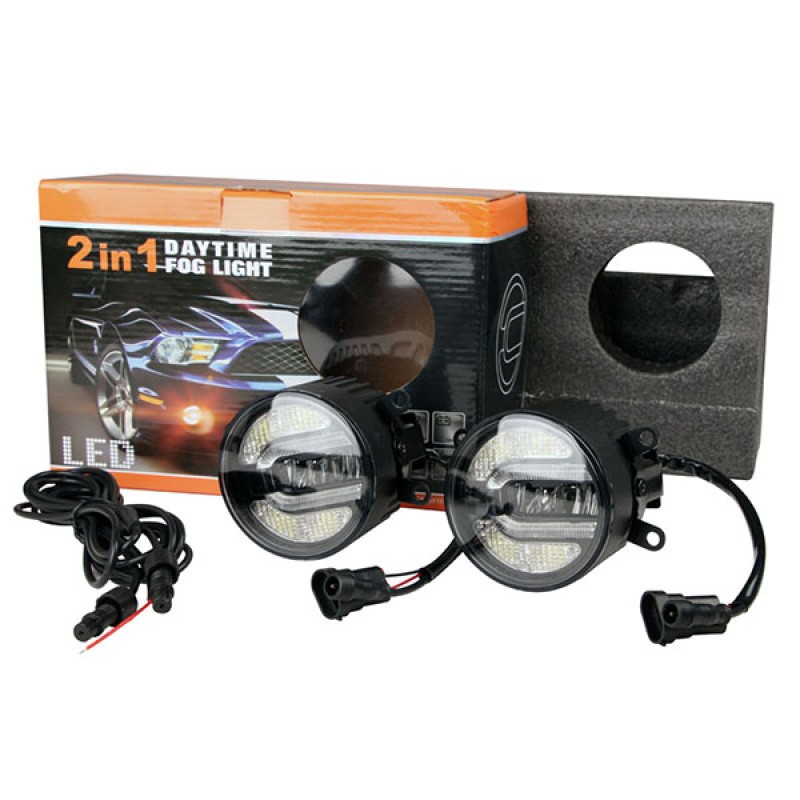 DRL ΚΑΙ ΦΩΣ ΟΜΙΧΛΗΣ 12V ΠΡΟΣΘΕΤΟ DAYTIME ΔΙΕΘΝΗ ΣΤΡΟΓΓΥΛΟ 90mm - M-Tech - DL-WLF201/MT DRL ΚΑΙ ΦΩΣ ΟΜΙΧΛΗΣ 12V ΠΡΟΣΘΕΤΟ DAYTIME ΔΙΕΘΝΗ ΣΤΡΟΓΓΥΛΟ 90mm - M-Tech - DL-WLF201/MT