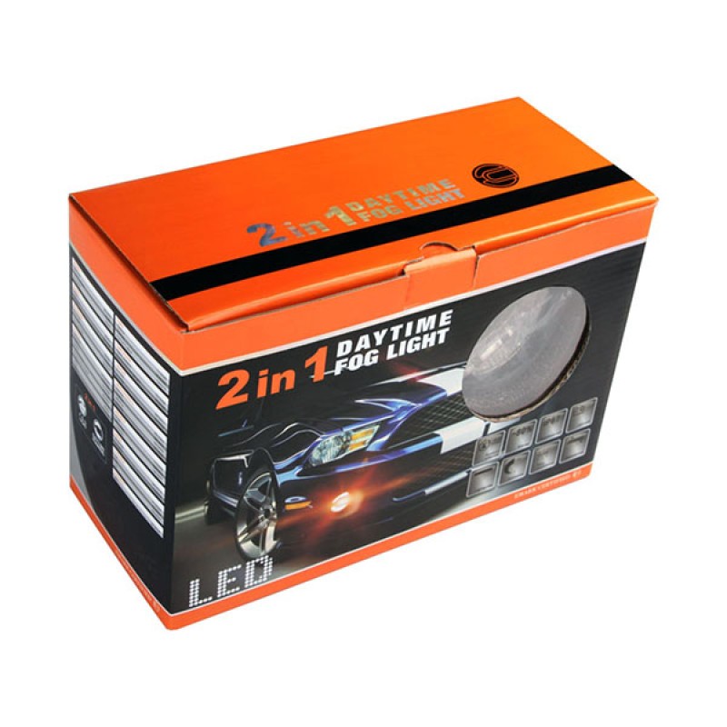 DRL ΚΑΙ ΦΩΣ ΟΜΙΧΛΗΣ 12V ΠΡΟΣΘΕΤΟ DAYTIME ΔΙΕΘΝΗ ΣΤΡΟΓΓΥΛΟ 90mm - M-Tech - DL-WLF201/MT DRL ΚΑΙ ΦΩΣ ΟΜΙΧΛΗΣ 12V ΠΡΟΣΘΕΤΟ DAYTIME ΔΙΕΘΝΗ ΣΤΡΟΓΓΥΛΟ 90mm - M-Tech - DL-WLF201/MT