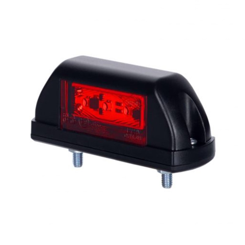 ΦΩΣ ΟΓΚΟΥ LD703 12/24V 6LED HORPOL ΚΟΚΚΙΝΟ/ ΛΕΥΚΟ (ΔΙΠΛΗΣ ΟΨΗΣ) 8,3 x 3,5 cm -1ΤΕΜ. - M-Tech - WMLHOR703/MT