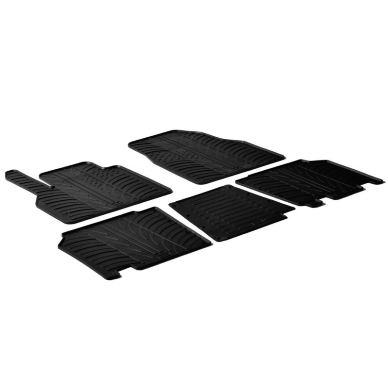 ΜΑΡΚΕ ΠΑΤΑΚΙΑ ΣΕ ΣΚΑΦΗ ΛΑΣΤΙΧΟ ΓΙΑ MERCEDES CITAN 10/2012-2021 / RENAULT KANGOO 02/2008-05/2021 / RENAULT KANGOO EXPRESS 06/2021+ SUMISURA ΣΕ ΜΑΥΡΟ ΧΡΩΜΑ ΧΩΡΙΣ ΚΟΥΜΠΩΜΑΤΑ LAMPA - 4 ΤΕΜ. - Lampa - L9840.5