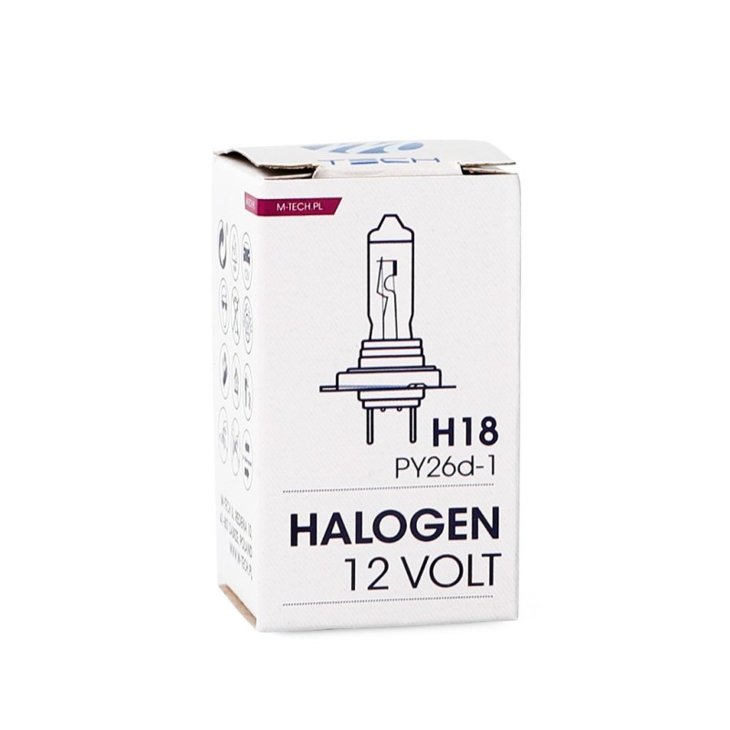 H18 12V 65W PY26d-1 STANDARD LINE ΑΛΟΓΟΝΟΥ (ΚΟΥΤΙ) - 1 ΤΕΜ. M-TECH - M-Tech - Z128/MT H18 12V 65W PY26d-1 STANDARD LINE ΑΛΟΓΟΝΟΥ (ΚΟΥΤΙ) - 1 ΤΕΜ. M-TECH - M-Tech - Z128/MT