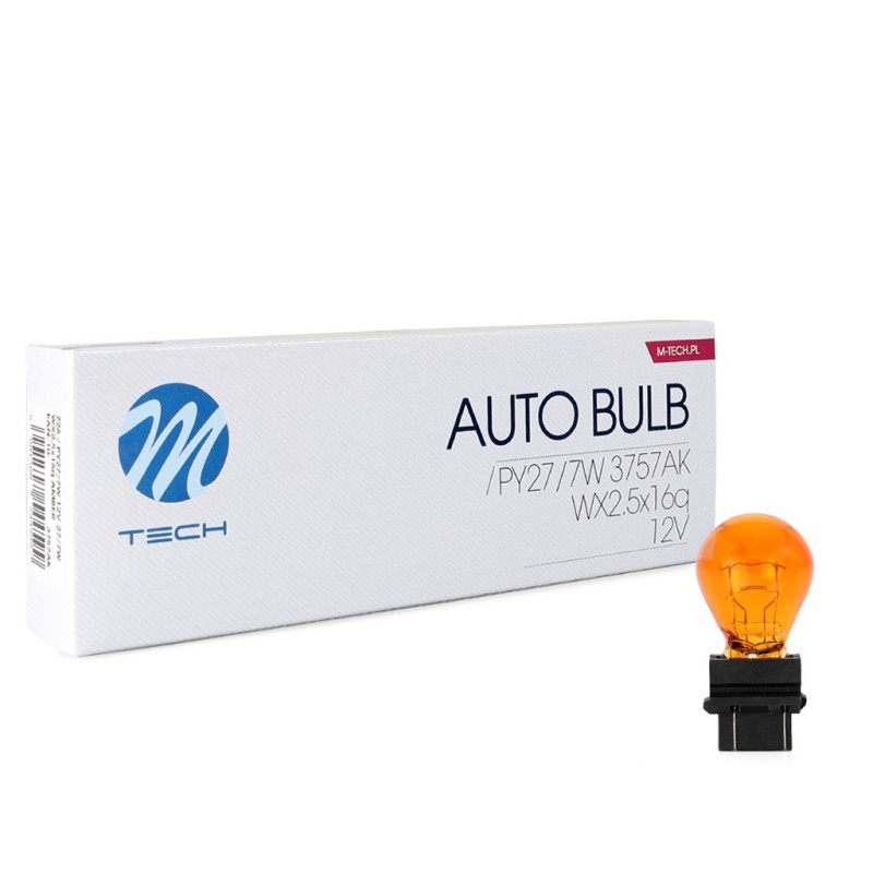 PY27/7W 12V WX2,5x16q ΠΟΡΤΟΚΑΛΙ ΑΛΟΓΟΝΟΥ ΚΟΥΤΙ M-TECH -10 ΤΕΜ. - M-Tech - Z26/MT PY27/7W 12V WX2,5x16q ΠΟΡΤΟΚΑΛΙ ΑΛΟΓΟΝΟΥ ΚΟΥΤΙ M-TECH -10 ΤΕΜ. - M-Tech - Z26/MT