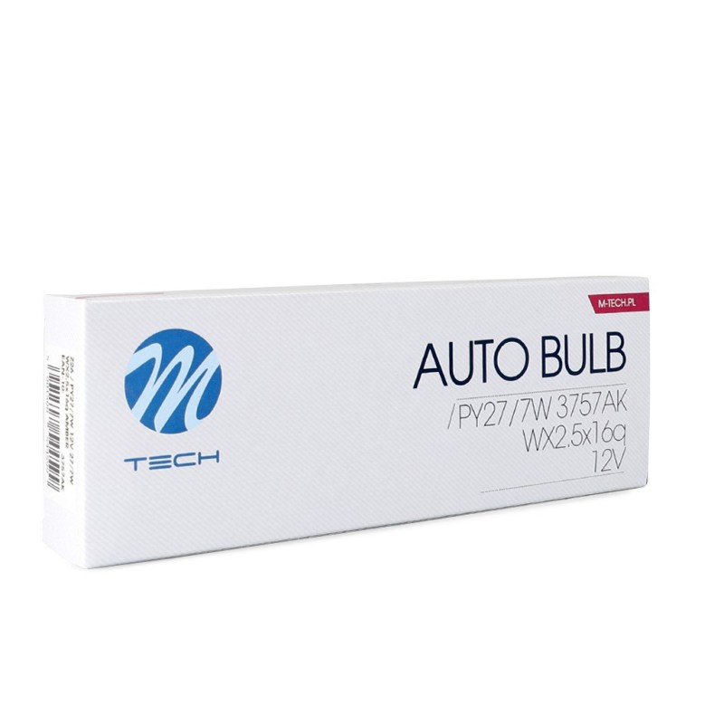PY27/7W 12V WX2,5x16q ΠΟΡΤΟΚΑΛΙ ΑΛΟΓΟΝΟΥ ΚΟΥΤΙ M-TECH -10 ΤΕΜ. - M-Tech - Z26/MT PY27/7W 12V WX2,5x16q ΠΟΡΤΟΚΑΛΙ ΑΛΟΓΟΝΟΥ ΚΟΥΤΙ M-TECH -10 ΤΕΜ. - M-Tech - Z26/MT