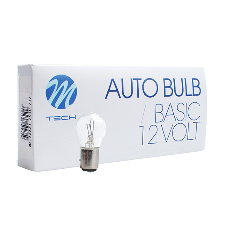 P21/4W 12V BAZ15d ΔΙΠΟΛΙΚΟ ΠΑΡΑΚΕΝΤΡΟ STANDARD ΑΛΟΓΟΝΟΥ ΚΟΥΤΙ 10ΤΕΜ. - M-Tech - Z37/MT