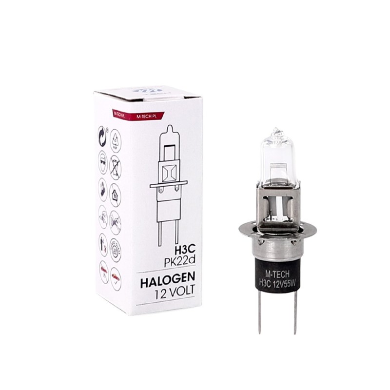 ΛΑΜΠΑ H3C PK22D 12V 55W ΑΛΟΓΟΝΟΥ M-TECH -1 ΤΕΜ. - M-Tech - Z52/MT ΛΑΜΠΑ H3C PK22D 12V 55W ΑΛΟΓΟΝΟΥ M-TECH -1 ΤΕΜ. - M-Tech - Z52/MT